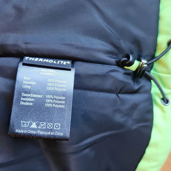 Vintage Skea Bright Green Winter Jacket - Picture 15 of 16